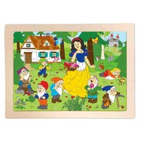 Puzzle din lemn Woody Albă ca zăpada Puzzle din lemn Woody Albă ca zăpada