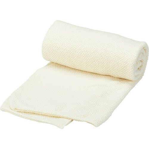 Karirasta odeja, krem, 160 x 130 cm