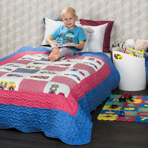 Cuvertură de pat pentru copii 4Home Cars, 140 x 200 cm