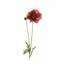 Sztuczny kwiat maku czerwony, 60 cm