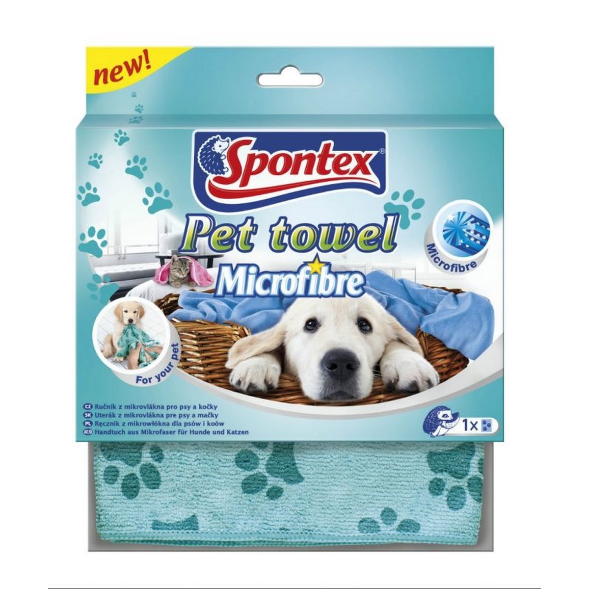 Spontex Pet Towel mikroutierka,