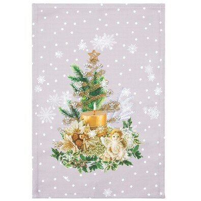 Vianočný obrus Vianočný stromček, 30 x 45 cm