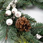 Berry and pinecone karácsonyi koszorú, fehér, 45 x 10 x 39 cm