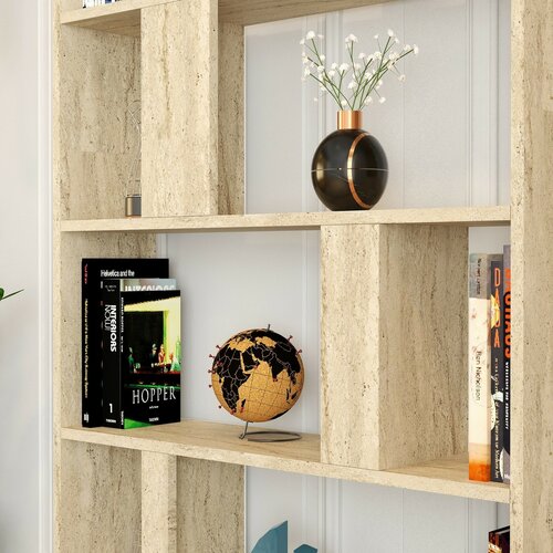 Biblioteczka Lime Travertine