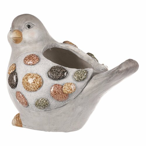 Ghiveci de flori Birdie, 34 x 27 x 23 cm, MgO