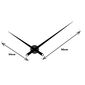 Future Time FT9130SI Hands chrome Designerski zegar ścienny, śr. 100 cm