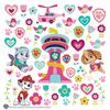 Самоклеюча прикраса Paw Patrol Be Happy, 30 x 30 см