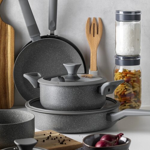 Florina Aluminijev lonec s pokrovom MateuszGessler, 28 cm, 6,9 l