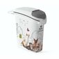 Curver Futterbehälter, Katzenmuster, 23 l / 10 kg