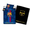 Svítící bavlněné povlečení FC Barcelona, 140 x 200 cm, 70 x 80 cm