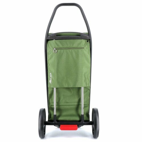 Geantă de cumpărături pe roți Rolser Com MF 8Black Tube, verde