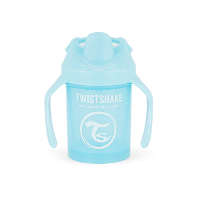Twistshake Kubek niekapek do nauki picia 230 ml, niebieski