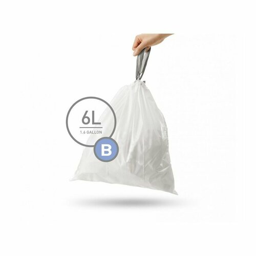 Simplehuman vrečke za smeti B 6 l, 90 kosov