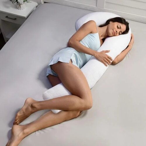 Mediashop Dreamolino Swan Pillow Ergonomisches Seitenschläferkissen