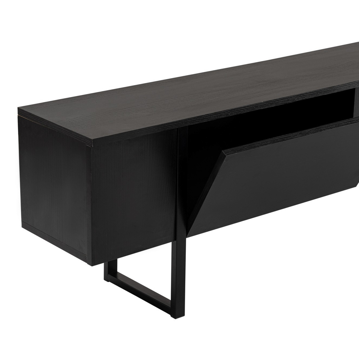 Televizní stolek Serenity Wood Black - thumb (4)