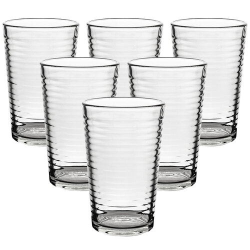 Toro Set kozarcev Rings, 210 ml, 6 kosov