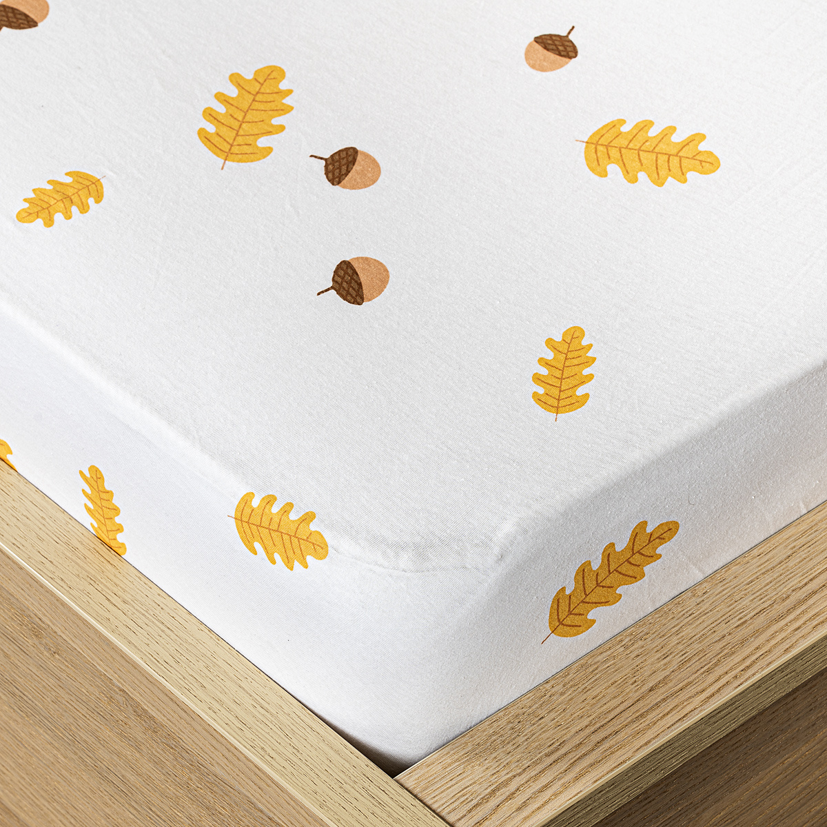 4Home Ősz jersey lepedő, 100 x 200 cm termék 2. képe