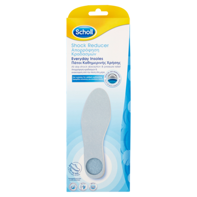 Scholl Устілки для взуття з амортизатором Everyday