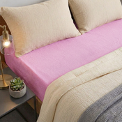 4Home Frottee-Bettlaken Ideal Rosa, 60 x 120 cm