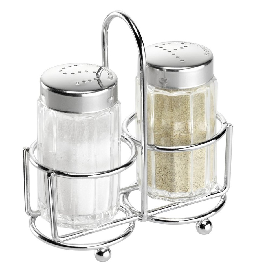 Westmark Zestaw solniczki i pieprzniczki z podstawką, Traditionell