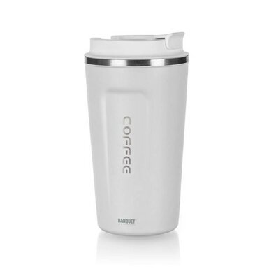 Banquet Термочашка для подорожей ARTY 450 мл, біла