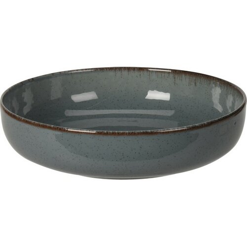EH Porcelan globoki krožnik premer 20 cm, siv
