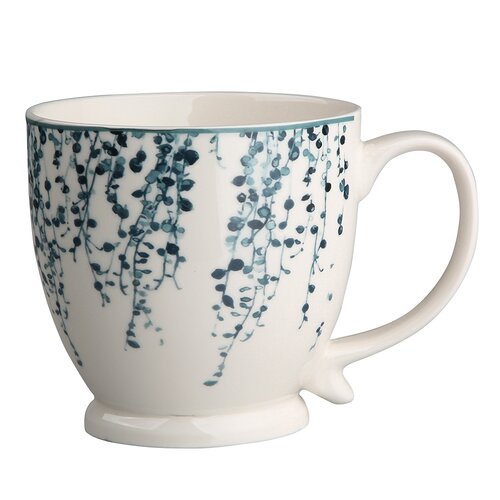 Altom Porcelánový hrnček Konfetti 480 ml, 2 ks, modrá