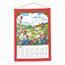 Textilkalender mit Wanderstock Gebirgsbewohner 2026, 45 x 65 cm