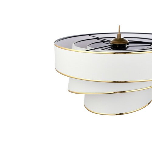 Závěsný lustr Couper - White, Gold