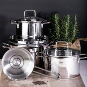 Elo 72404 4-delni set nerjavečih loncev SmartSteam