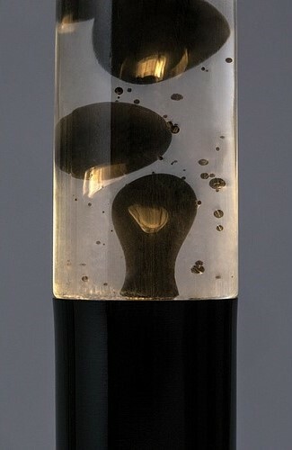 Lampă de design Rabalux 76027 de masă LED Lavastic, negru