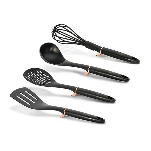 Berlinger Haus 4-dielna sada kuchynského náčinia Black Rose Collection