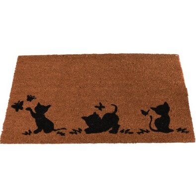Kokosnussmatte Katzen, 40 x 60 cm