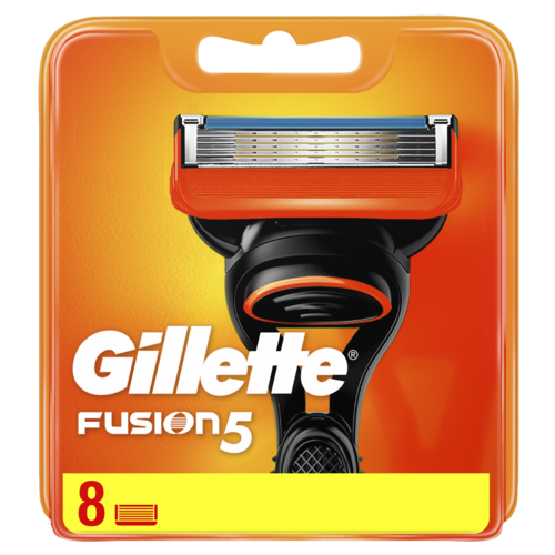 Náhradné hlavice Gillette Fusion5, 8 ks