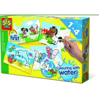 SES Mein erstes Bild mit Pinsel und Wasser