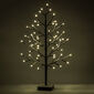 Svietiaci LED stromček Pino, hnedá