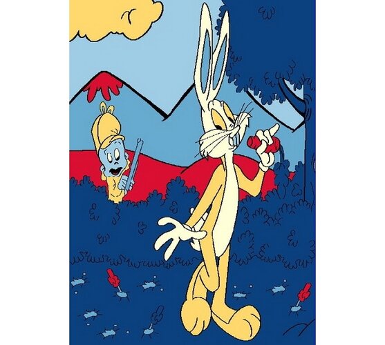 Dětský koberec Bugs Bunny, 133 x 195 cm