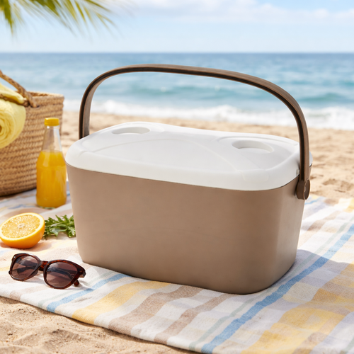 Hűtődoboz 20 l, bézs