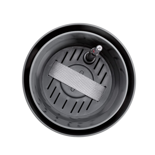 Ghiveci cu auto-irigare Plastia Tolita, gri, diam. 16 cm