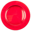 Dekorační talíř červená, 32,5 cm