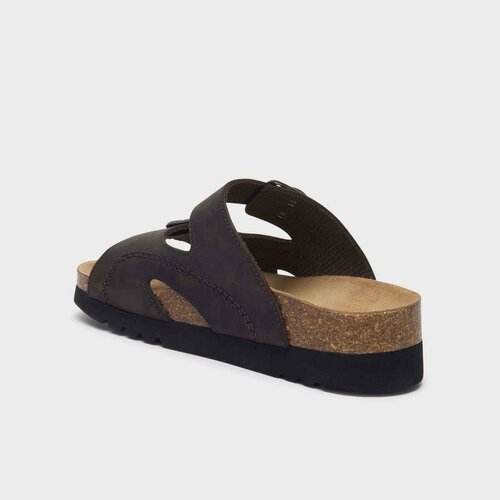 Scholl Pantofle Moldava Wedge AD hnedá, veľ. 38
