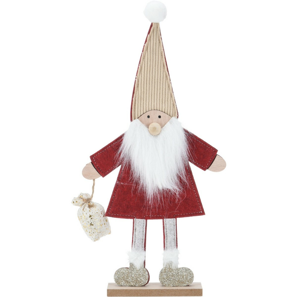 Vianočná dekorácia Santa, 33 cm