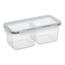 Doză de alimente Amsterdam, din plastic, 2x 480 ml