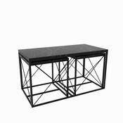 Stolik konferencyjny Defne Black Marble