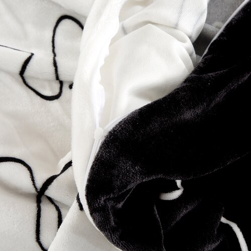 Posteljnina iz mikropliš Face, 140 x 200 cm, 70 x90 cm