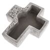 Dekoracja pogrzebowa Doniczka betonowa Krzyż, 25 x 7,5 x 21,5 cm