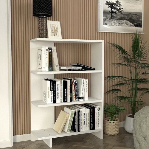 Bücherregal Trilon White