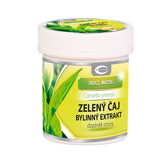 Topvet Bylinný extrakt Zelený čaj, 60 toboliek