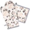 Potholder and trivet Flowers 2022, set of 2 pcs