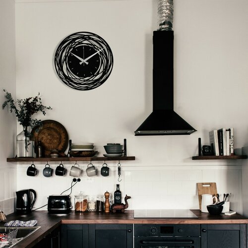 Настінний годинник Black Nest S022, 48 × 48 см